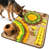 LuxiPets snuffle mat large 31x24 for slow feeding to reduce overeating.