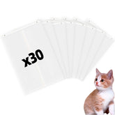 Luxrise packaging for Cat Litter Box Liners emphasizes easy disposal.