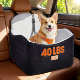 LUXYBEE dog car seat elevates your pet for a better outside view.