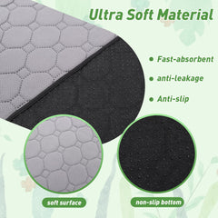LWYMX multi-layer design with breathable mesh, absorbent core and TPU shield.