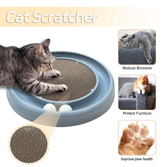 LYCTDD cat ball track ball engages paws and nose for dynamic movement.
