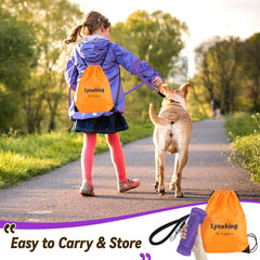 Lynxking Check Cord Dog Leash water floating rope for wet and dry conditions