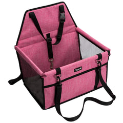 Lyricalife Pet Car Seat with sturdy-structure design for secure car travel.