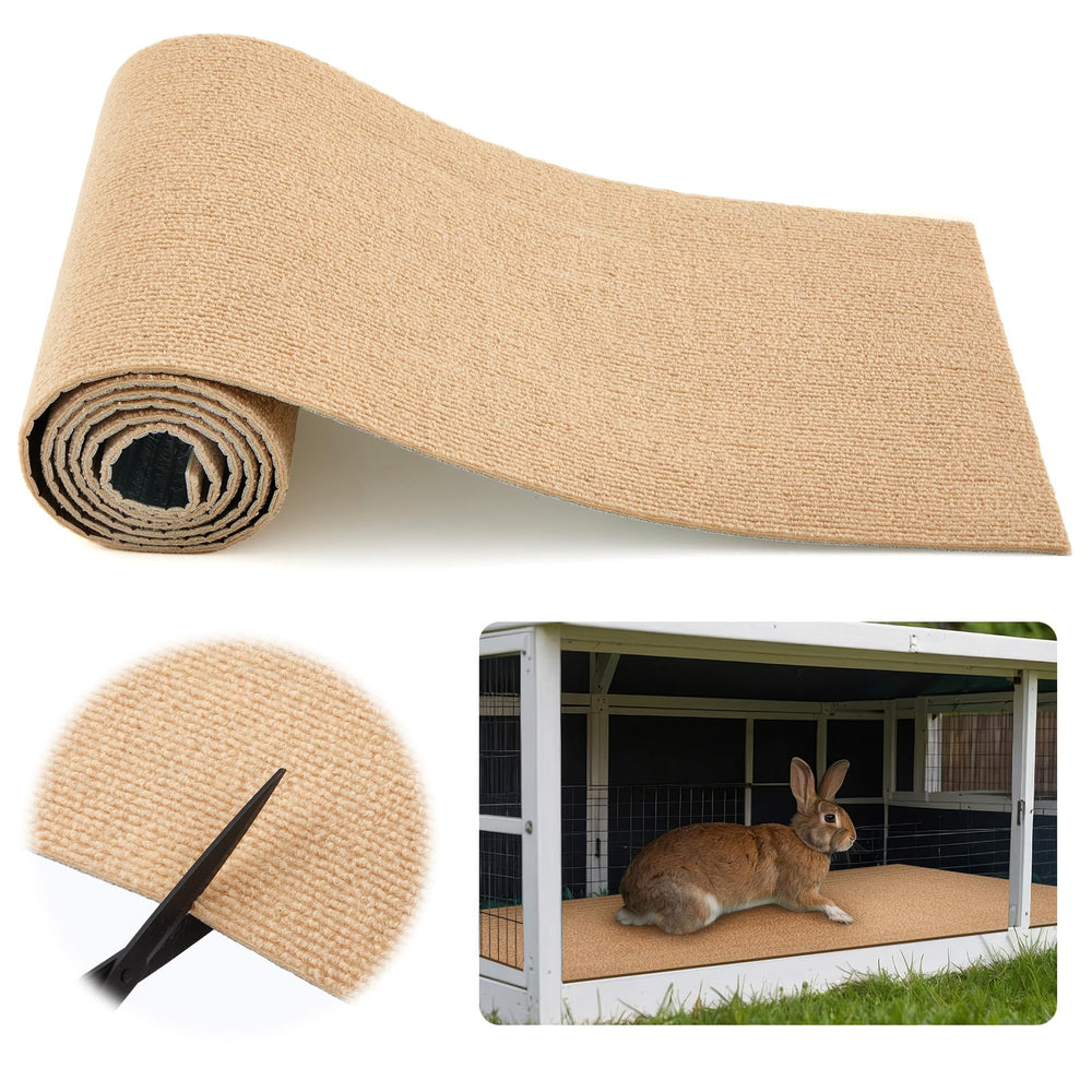 Maasechs rabbit scratch mat product shot showing durable surface for rabbits.
