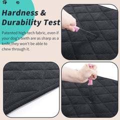 MABOZOO machine-washable quilted mat ready for easy cleaning.