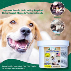 Mad About Organics dental powder close-up showing tartar reduction potential