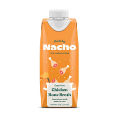 Made by Nacho bone broth topper bottle pour for hydration and flavor