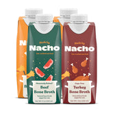 Made by Nacho bone broth topper over kibble boosts flavor and hydration.