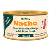 Made by Nacho bone broth wet cat food, a savory, protein-rich meal option.