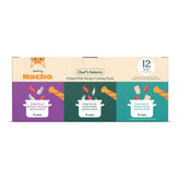 Made by Nacho flaked filets wet cat food in a bowl delivering a tasty protein-rich meal.