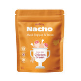 Made by Nacho topper packaging shows premium, cage-free ingredients for cats.