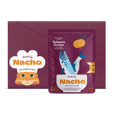 Made by Nacho salmon chunks with bone broth gravy for hydration and protein.