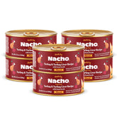 Made by Nacho turkey liver pâté can, silky texture appealing to picky eaters