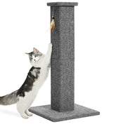 Made4Pets cat scratching post 32-inch tall; durable vertical space.