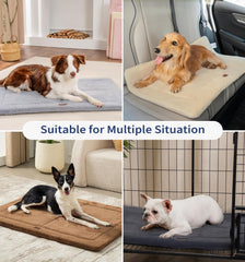 Made4Pets anti-slip bottom keeps pad in place inside crate