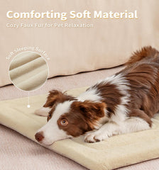 Made4Pets washable crate pad fabric for easy cleaning