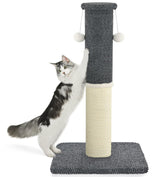 MADE 4 PETS tall cat scratcher 33-inch post with a stable base for energetic indoor cats.