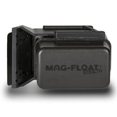 Mag-Float small black stealth magnet scrapes algae from aquarium glass.
