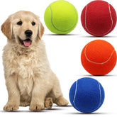 Magicorange 4-inch dog tennis ball pack ready for fetch.