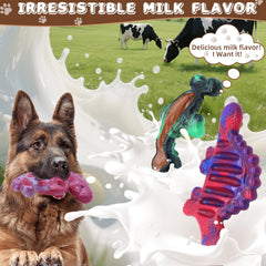 Magicorange milk flavor dog chew toy for tasty, engaging chewing sessions