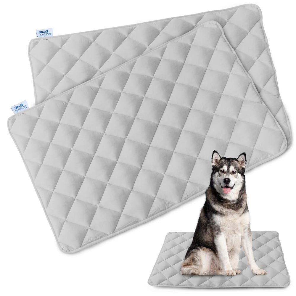 Magik & Kover dog crate pad 36x23 top view, soft surface for cozy naps.