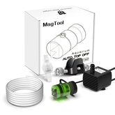 MagTool ATO system with dual sensors showing precise water level monitoring for reef tanks
