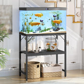 MAHANCRIS 20-gallon stand top view shows robust surface for a tank