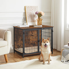 MAHANCRIS crate interior cushion removable and washable for effortless cleaning.