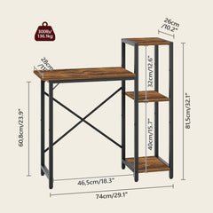 MAHANCRIS stand rear X-support enhances overall stability.