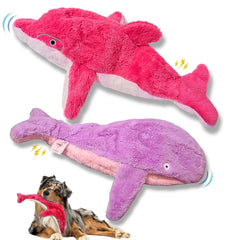 Majestic Pals Crinkle Head Squeaker enhances interactive play with sound for fetch and chew sessions.