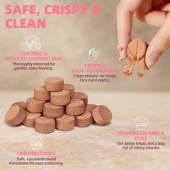 MAJOR PETS grain-free salmon treats with no gluten, ideal for sensitive tummies.