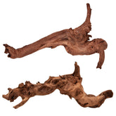 majoywoo natural driftwood 12-18 inch showcases unique curves for an aquarium focal point.