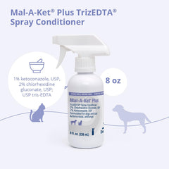 Mal-A-Ket Plus TrizEDTA coat nourishment for shinier, healthier-feeling fur.