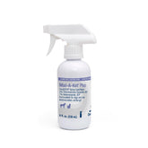 Mal-A-Ket Plus TrizEDTA spray bottle for convenient coat conditioning and skin care.