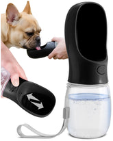 MalsiPree dog water bottle dispenser pour feature for quick hydration on walks