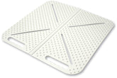 Mammoth X-Mat Foldable Training Mat in beige keeps pets off furniture.