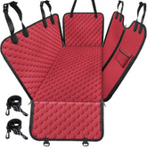 Mancro dog car seat cover back seat hammock protects upholstery from claws and spills.