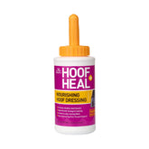 Manna Pro Hoof-Heal bottle front view showing easy brush-on hoof care