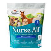 Manna Pro Nurse All milk replacer bottle pour supports gentle feeding for healthy growth.