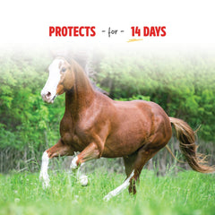 Manna Pro Pro-Force fly spray for dogs helps control pests.
