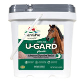 Manna Pro Corta-FLX U-Gard powder bottle shown for reliable gastric health support.