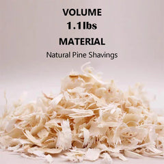 MANON ROSA natural aspen soft bedding for nest boxes.