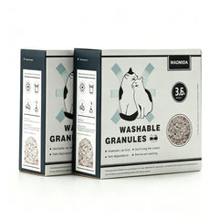 Maomida cat litter box washable granules packaging ready for Cat Genie compatibility and easy setup