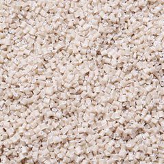 Maomida granules sink to the bottom, pictured in a tray for straightforward cleaning