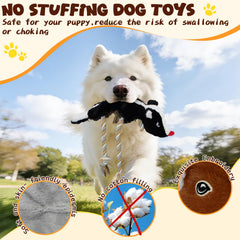 MAOOOOB no-stuffing dog toy supports mess-free chewing and safe play