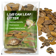 MAQIHAN oak leaf litter substrate for reptiles improves terrarium humidity