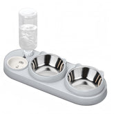 Marchul 3-in-1 bowl set with tilted design for comfortable feeding.