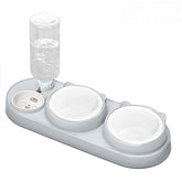 Marchul 3-in-1 cat bowl tilt design supports comfortable indoor cat feeding.
