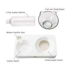 Marchul automatic water supply maintains steady hydration for pets.