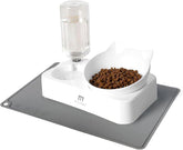 Marchul cat bowls tilted 15-degree angle supports comfortable feeding.